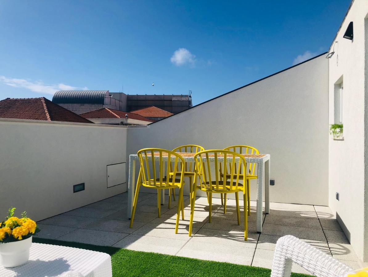 Central Tiled Apartment Aveiro Exterior photo